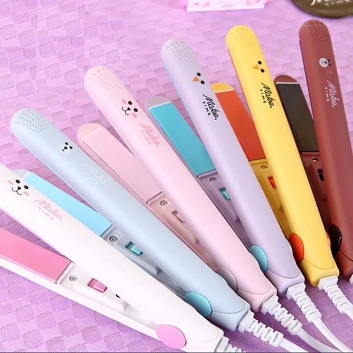 Máy làm tóc mini tạo kiểu uốn - duỗi - bấm dập phồng tóc