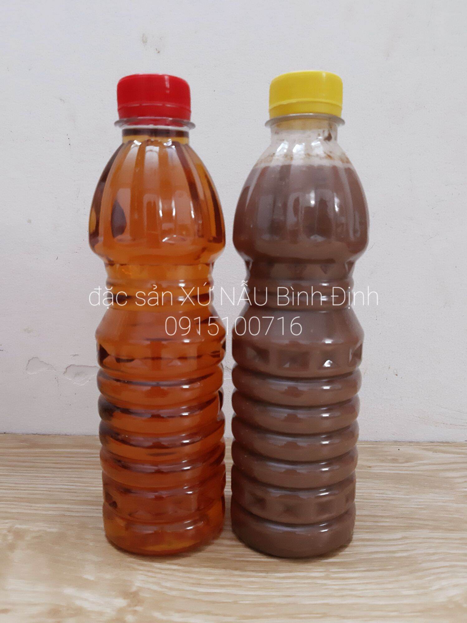 Combo 1chai mắm nêm +1chai nước mắm cá cơm truyền thống bình định