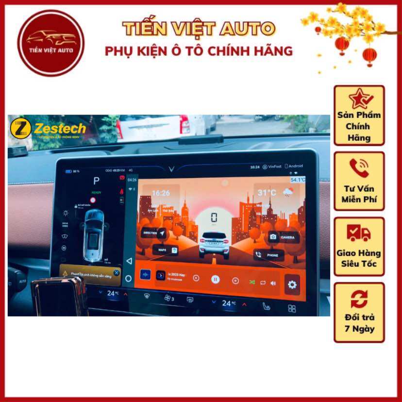 Android box ô tô điện Vinfast, Zestech Dx14 Pro