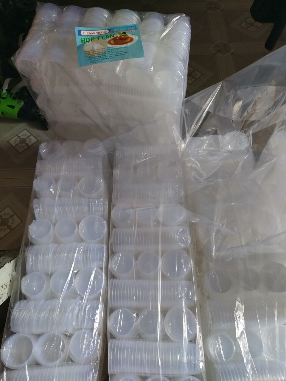 Combo 50 hủ đựng bánh flan