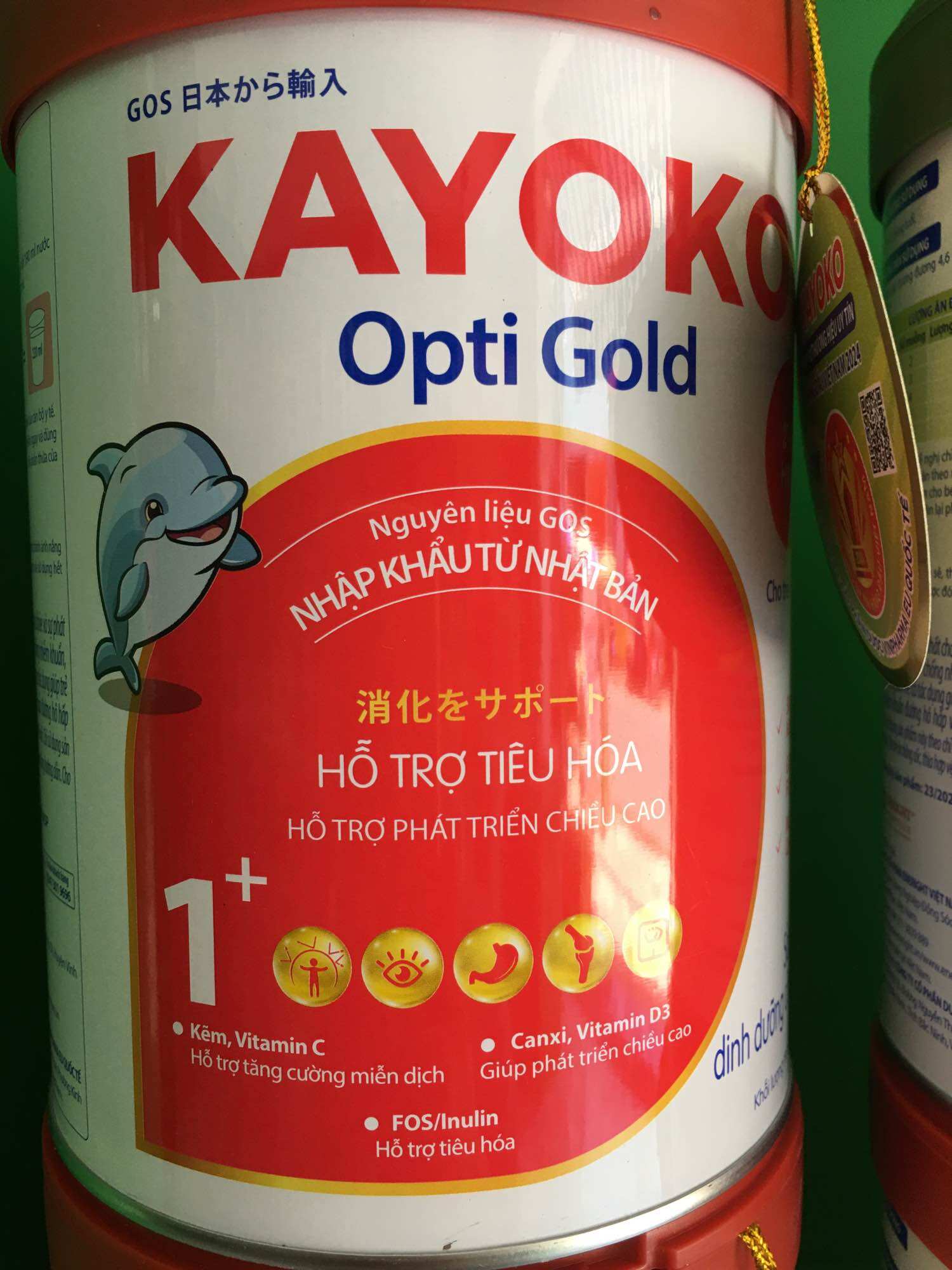 Sữa bột Kayoko Opti Gold 900gr