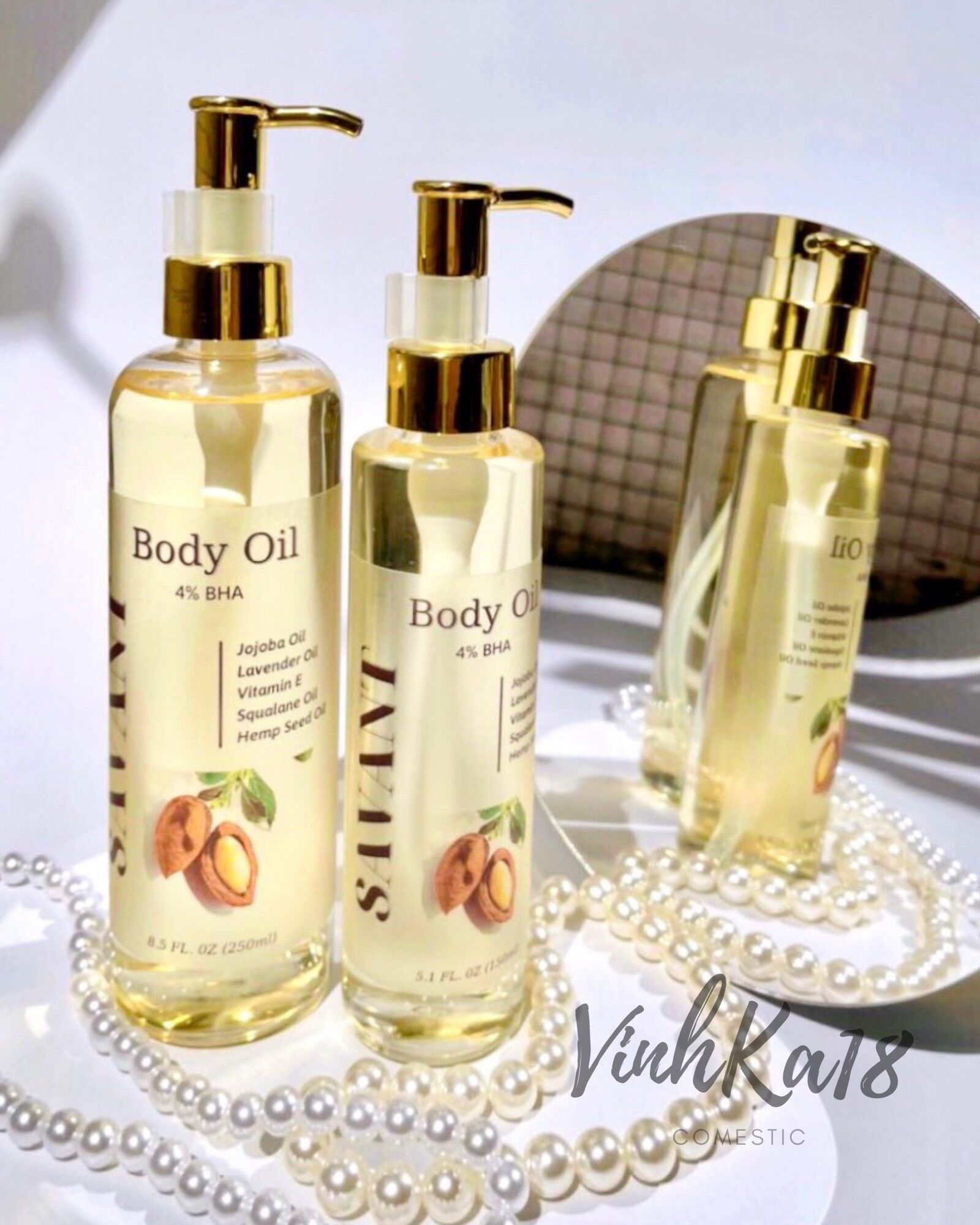 [4%BHA] Body Oil Dưỡng Trắng Da SAVANT