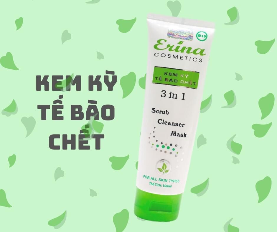 Tẩy tế bào chết da mặt ERINA