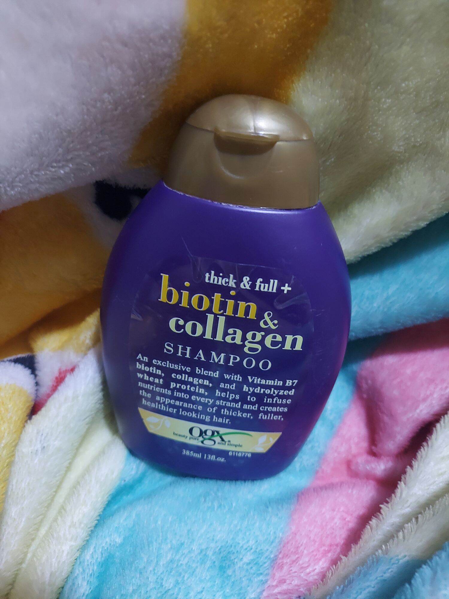Dầu gội dày tóc Biotin Collagen 385ml