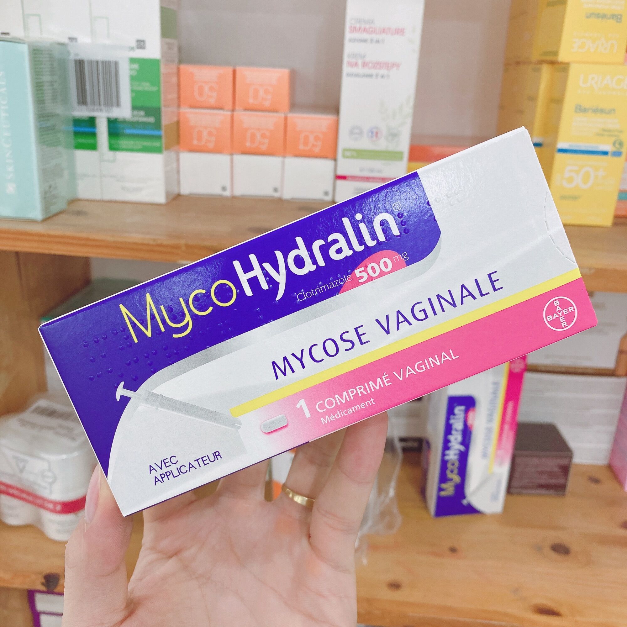 Viên đặt MycoHydralin 500mg