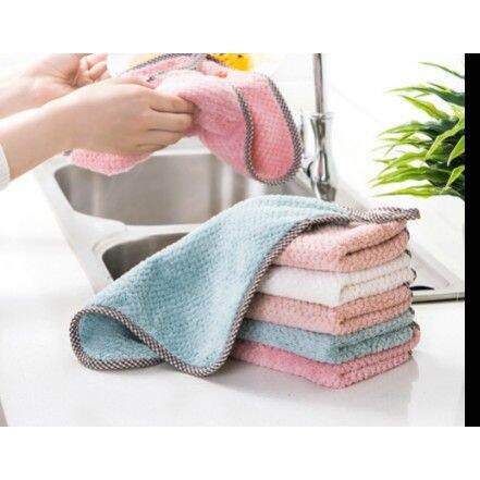 Khăn lau tay nhà bếp có móc treo
