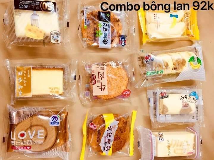 Bánh Đài Loan Mix Các Loại