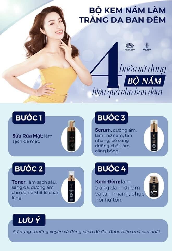[HCM]☘SERUM DÀNH CHO DA NÁM { BÁCH Y SÂM }