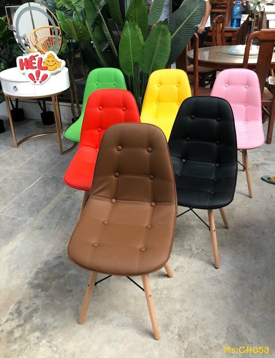 Ghế đệm eames da cúc