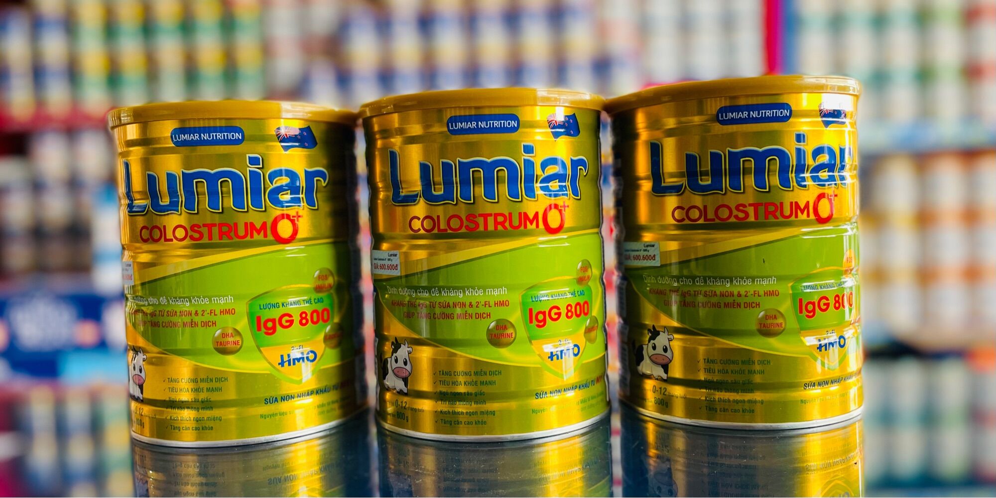 {COMBO 2 LON} Sữa Bột Lumiar Colostrum 0+ Tăng Đề Kháng (800gr)