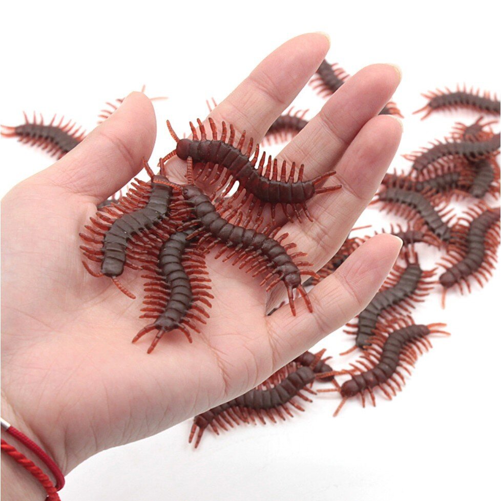 sét 3 con côn trùng giả (gián, rết, bò cạp)