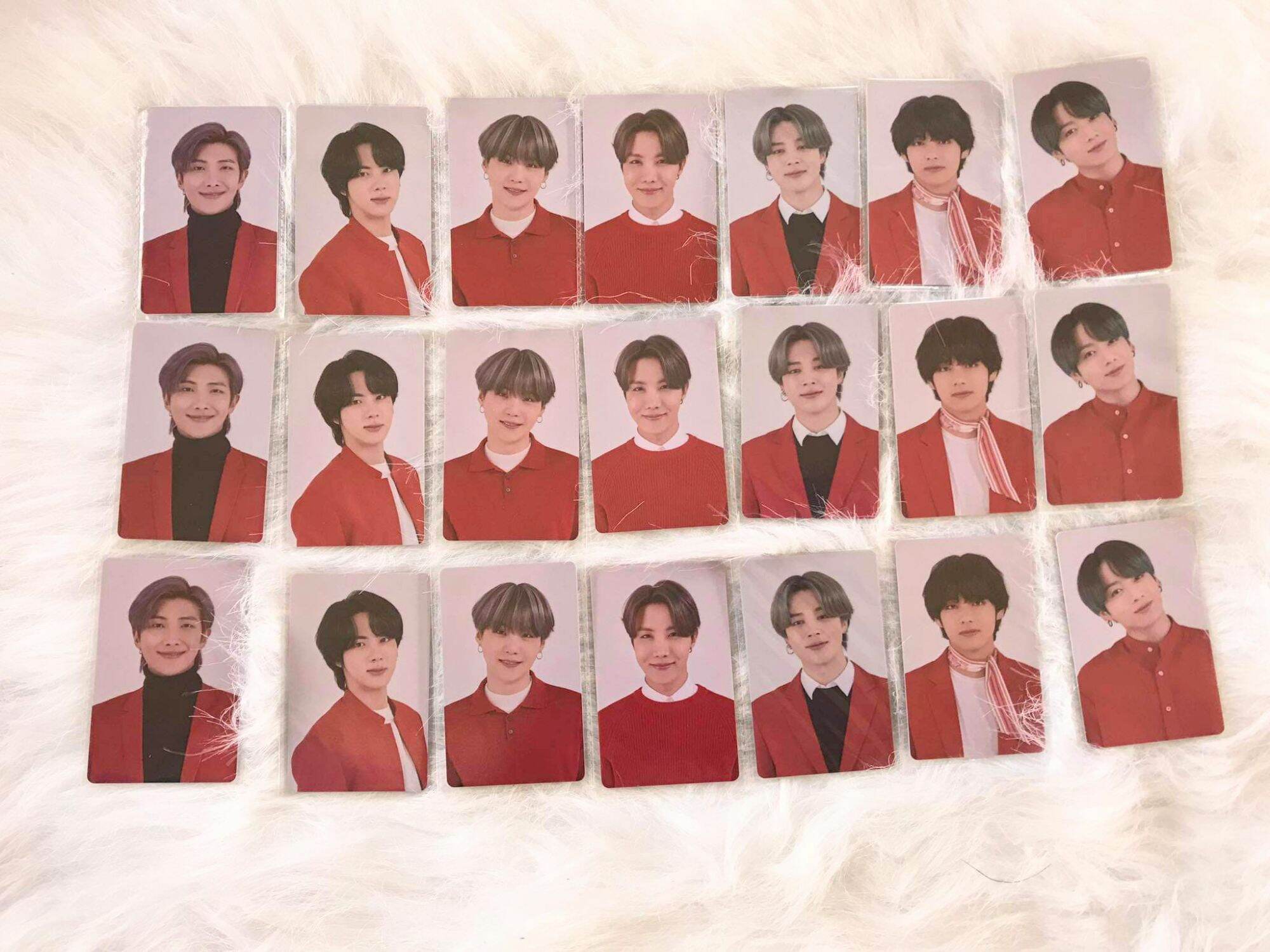ẢNH CARD TICKET ON:E CHÍNH HÃNG BTS