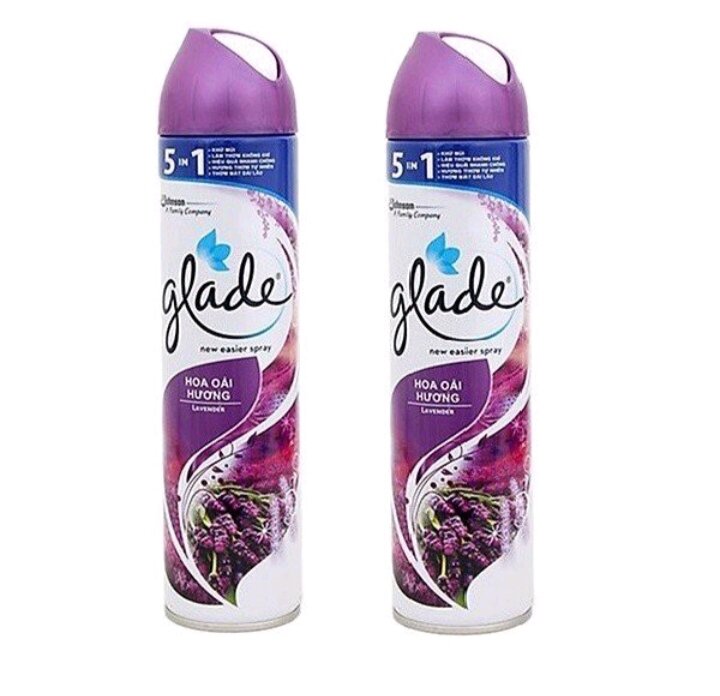 Xịt thơm phòng Glade 280ml ( hương leveder & Hương Hoa)