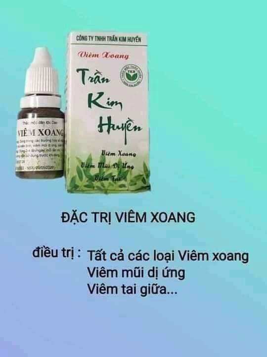 Viêm xoang trần Kim huyền