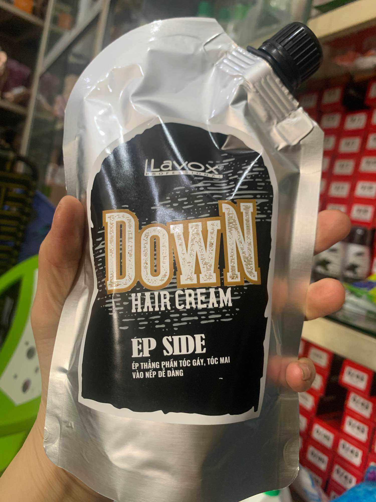 THUỐC ÉP SIDE duỗi thẵng tóc LAVOX GENTLEMAN Tóc nam siêu thẳng (chải là thẳng )