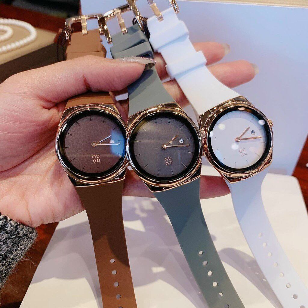 Free ship đồng hồ thời trang guou bản mới