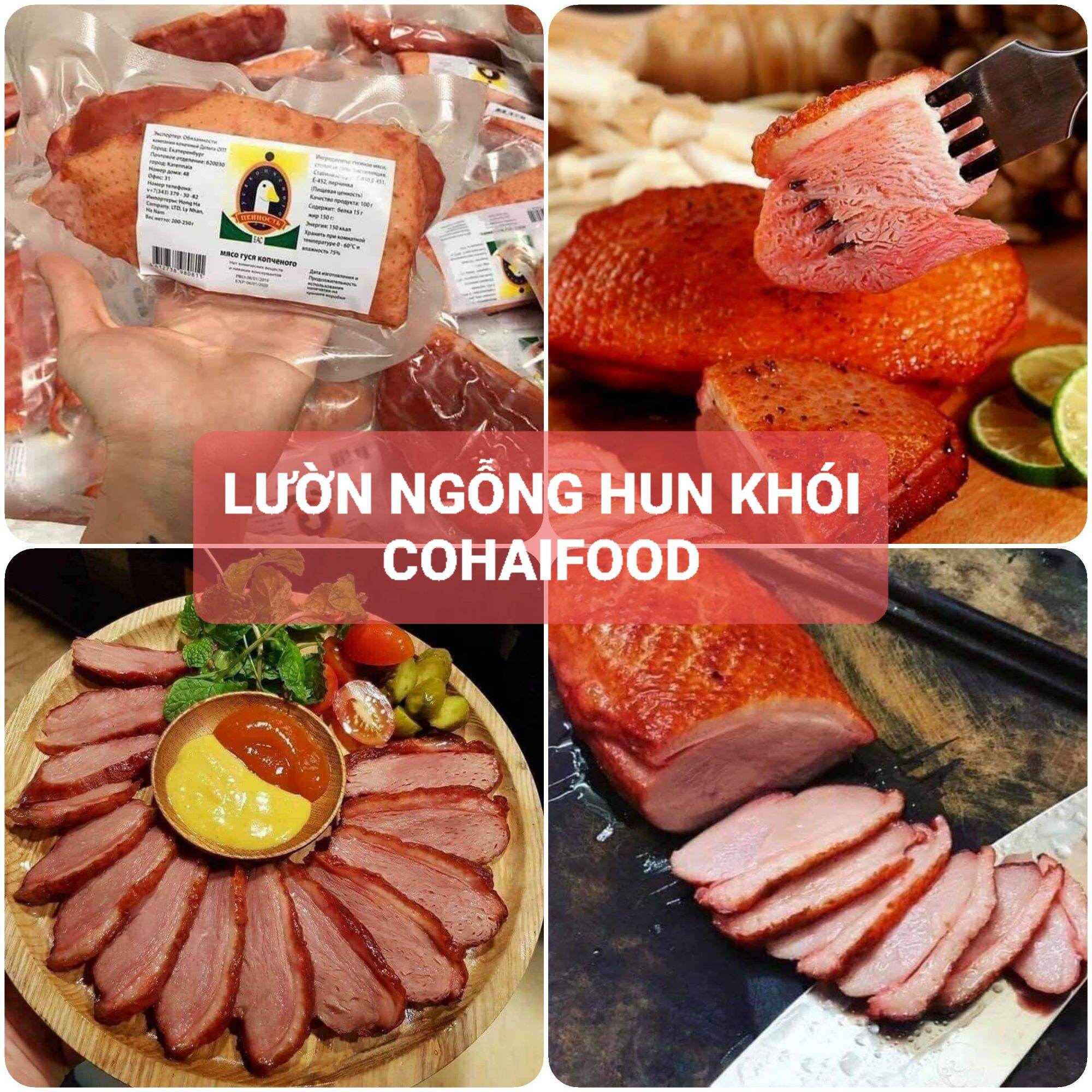 4 miếng Lườn Ngỗng Hun Khói Nhập Khẩu