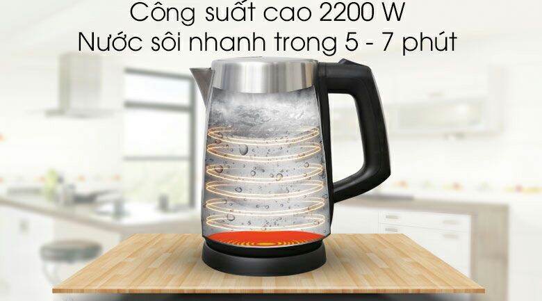 Ấm siêu tốc Delites 1.7 lít ST17S03

- new 100%