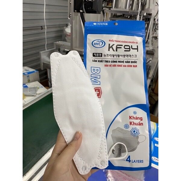 Lẻ 1 gói khẩu trang KF94 Bình Minh hàng chính hãng