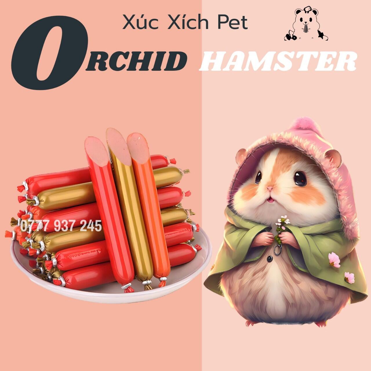 Xúc Xích Bổ Sung Đạm Cho Hamster