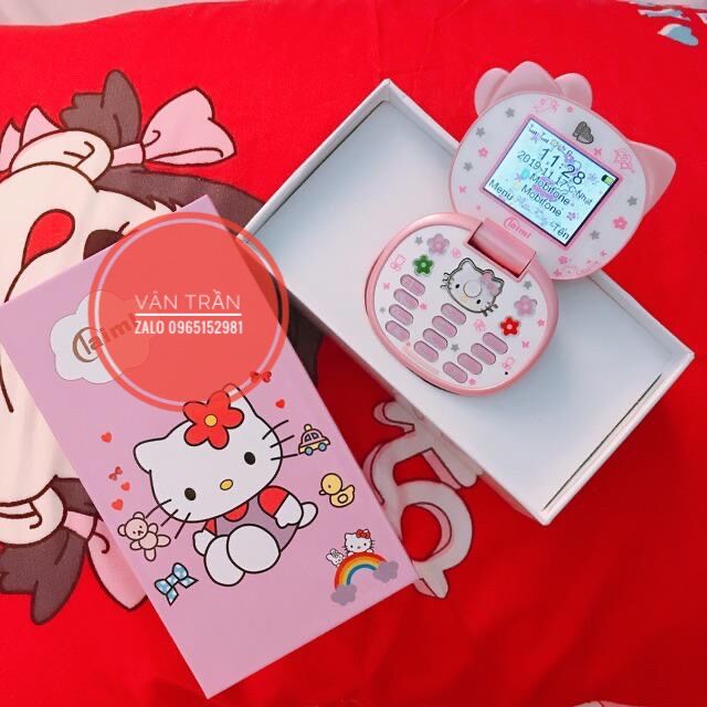 Điện thoại hello kitty mini siêu nhỏ
