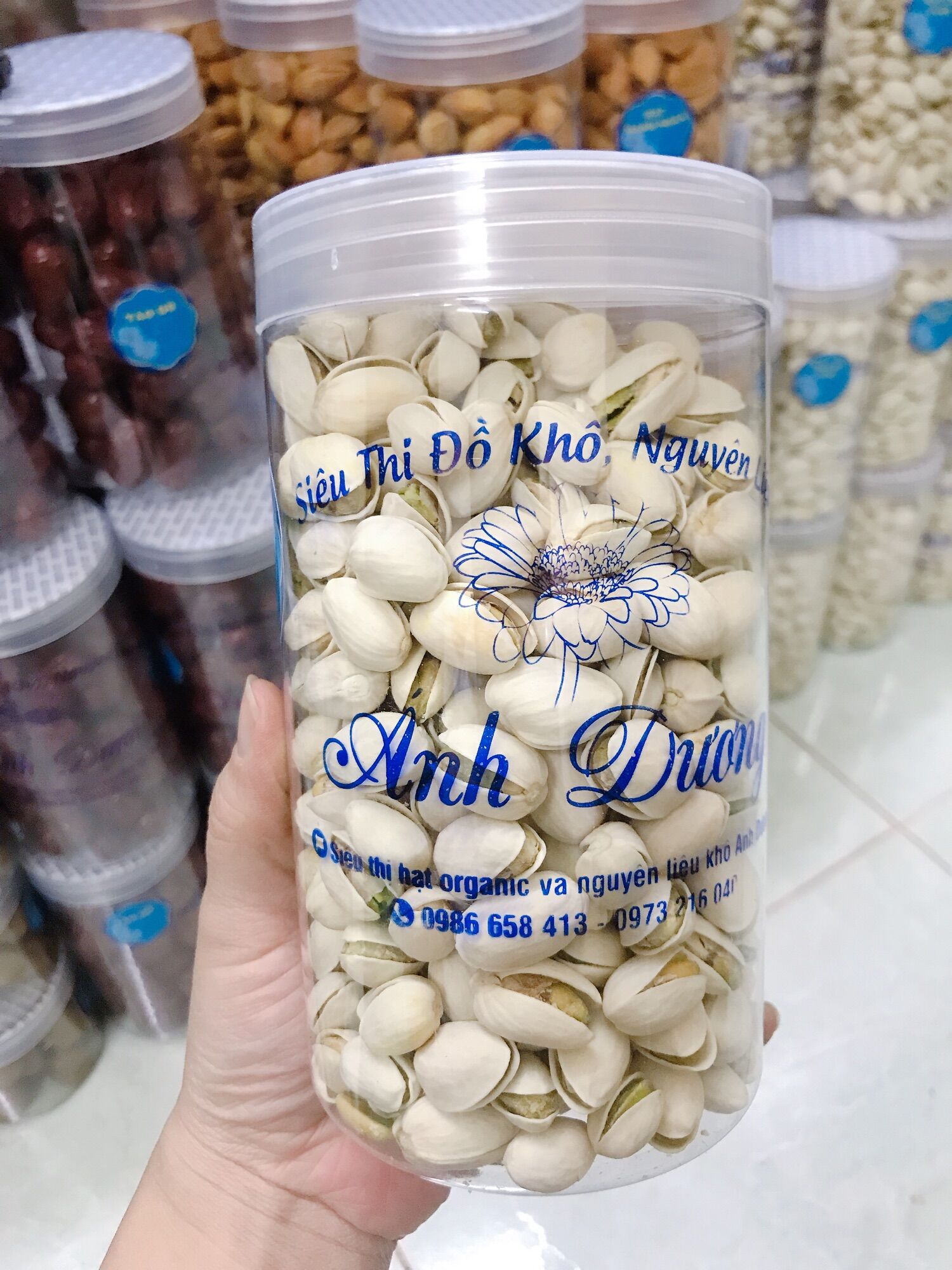 Hạt dẻ cười sấy khô siêu ngon (hũ 450g)