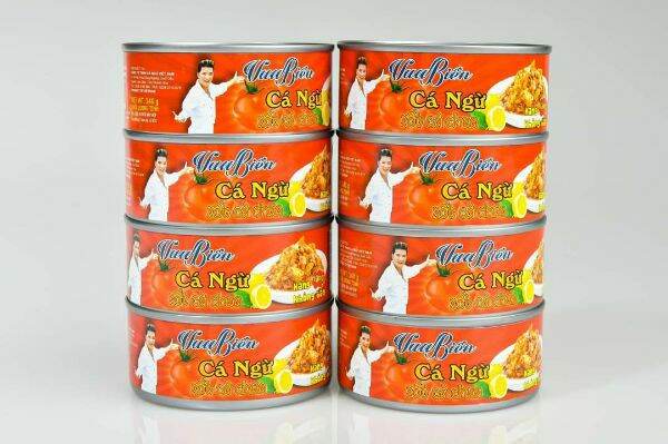 cá ngừ ngâm dầu sốt cay