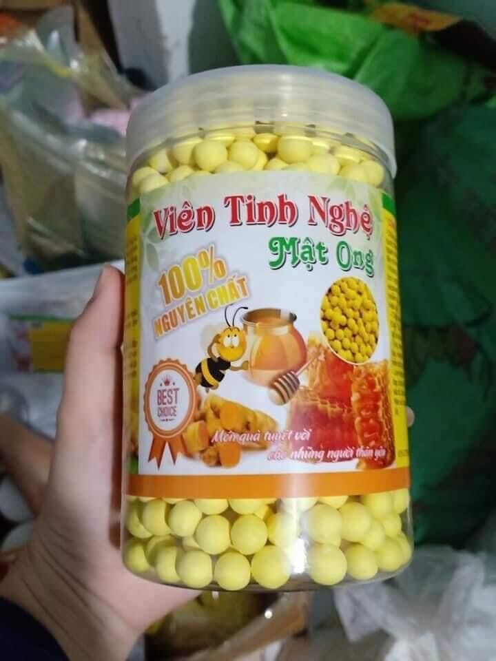 Tinh bột nghệ đỏ cao cấp Xứ Nghệ hũ 500g