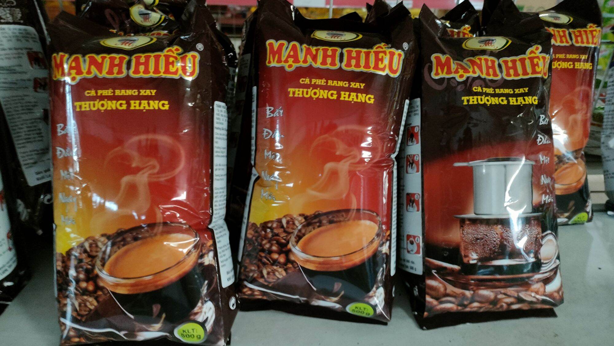 Cafe thượng hạng Mạnh Hiếu ( gói 500g)