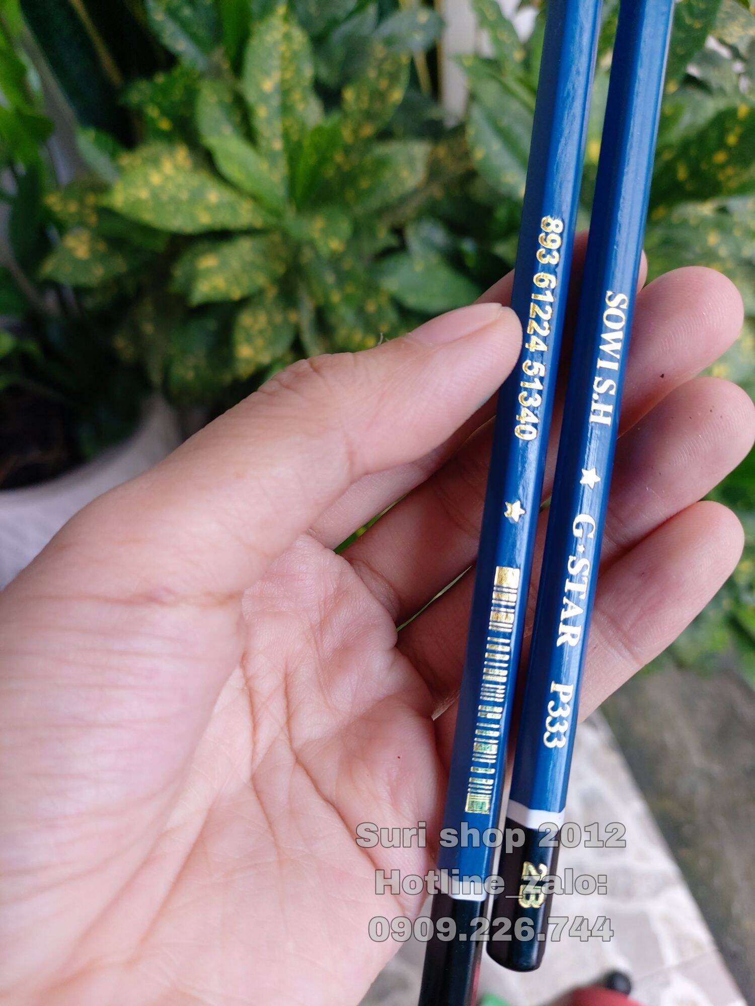 Hộp 12 cây bút chì 2B Gstar P333 ( tặng kèm chuốt chì hoặc gôm tẩy chì )