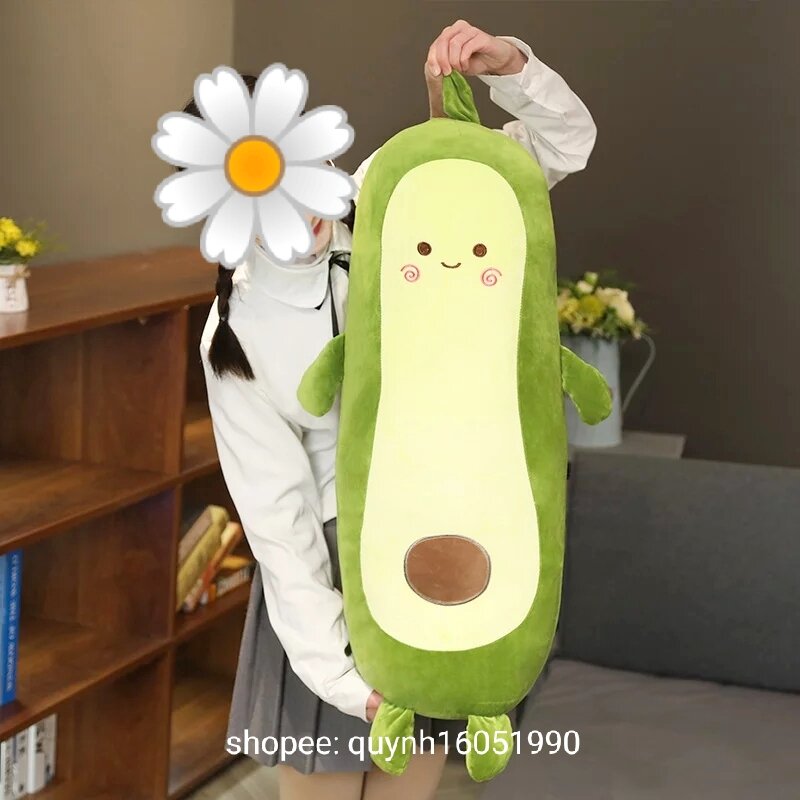 [FREESHIP MAX] GẤU bông gối ôm Bơ dài 65cm siêu mềm mịn