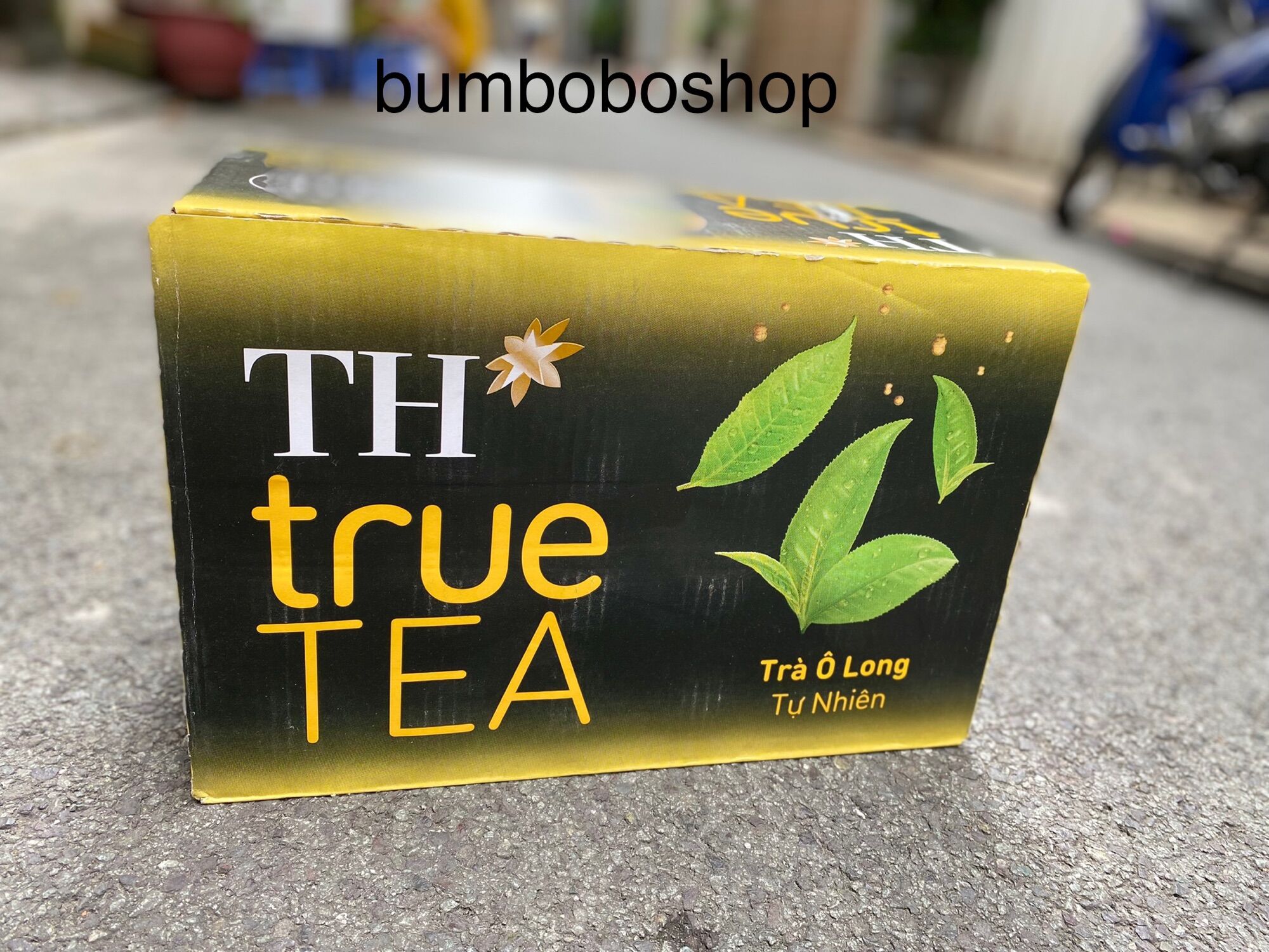 thùng 24 chai TH TRUE TEA vị trà xanh/ô long