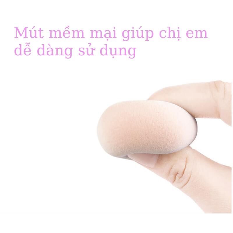 ❤ Combo 6 Bông Phấn Trang Điểm Tán Kem Nền Phấn Phủ Keli .
