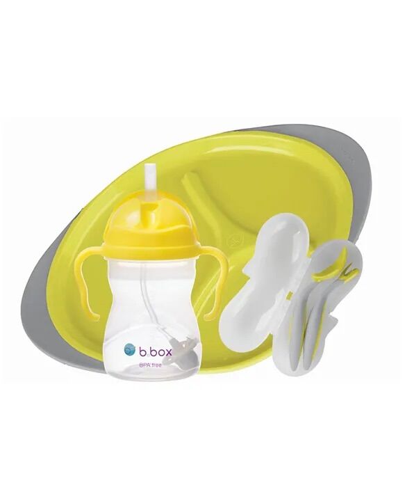 Set 3 Món Dụng Cụ Ăn Dặm Cơ Bản b.box Cho Bé 6M+