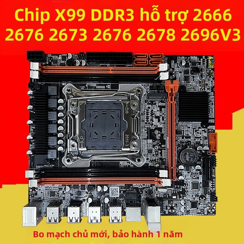 Original X99 Chip Motherboard 2011-3 Giá 877,000 Đồng*Miễn phí vận chuyển