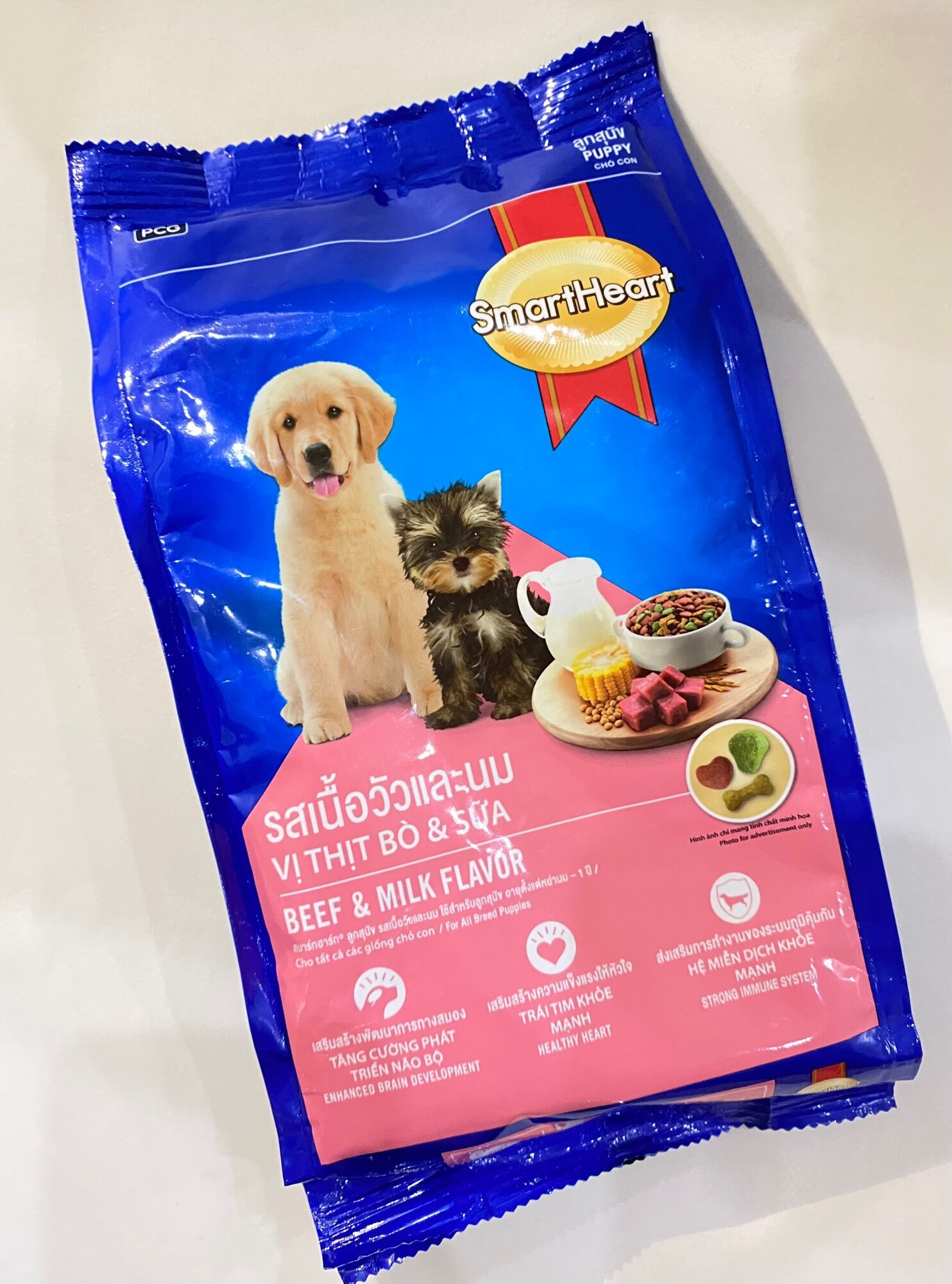 [HCM] Thức ăn hạt Smartheart Puppy 400g cho chó con