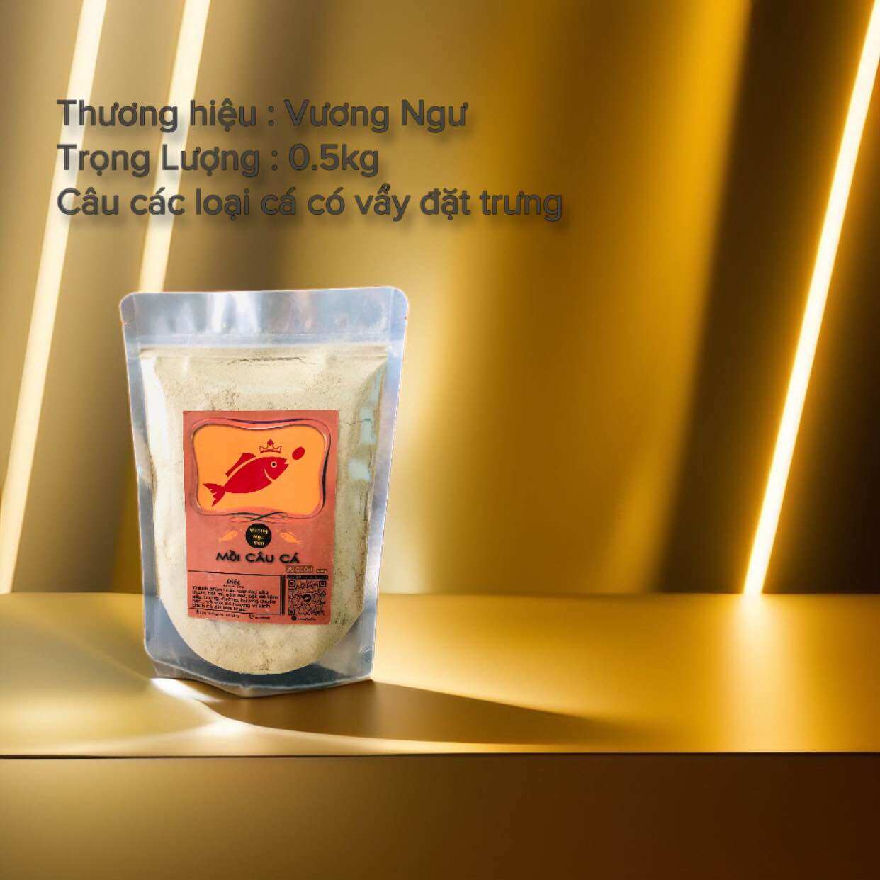Mồi câu cá chuyên CHÉP [ gói 0.5 ký ]
