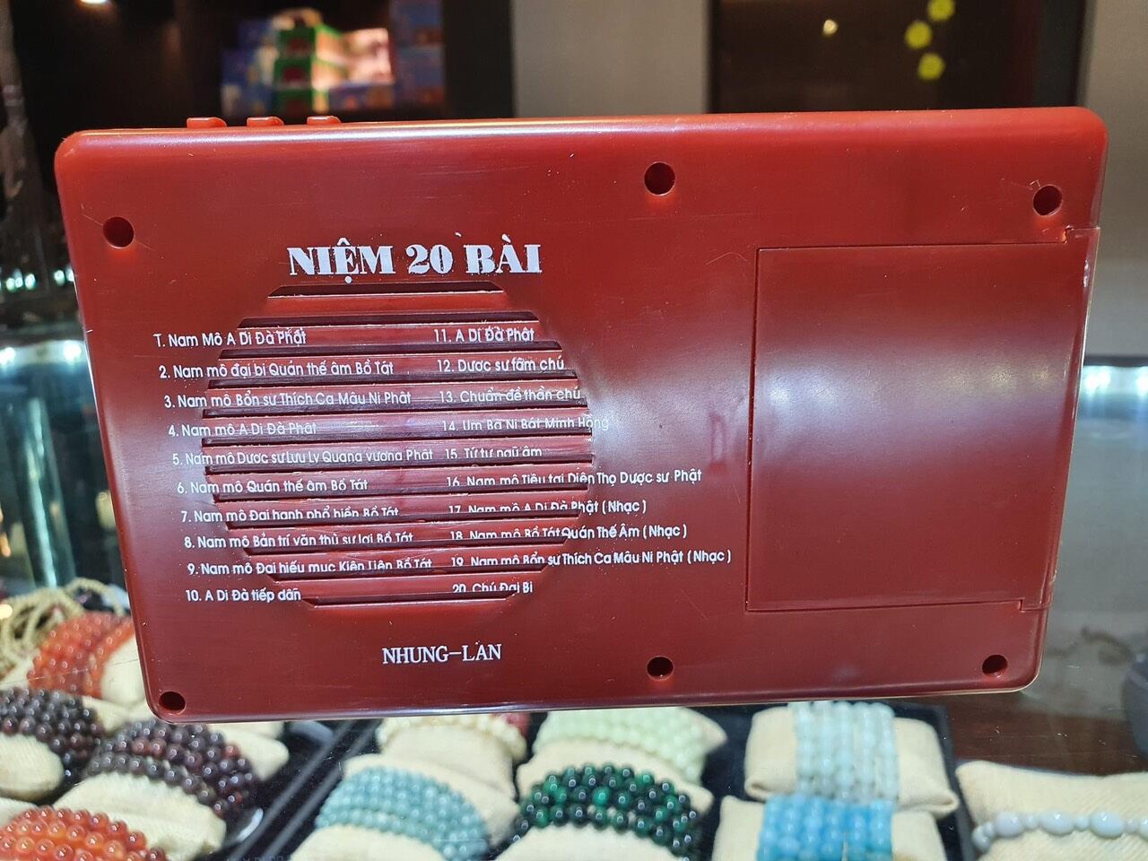Máy niệm Phật 20 bài hào quang
