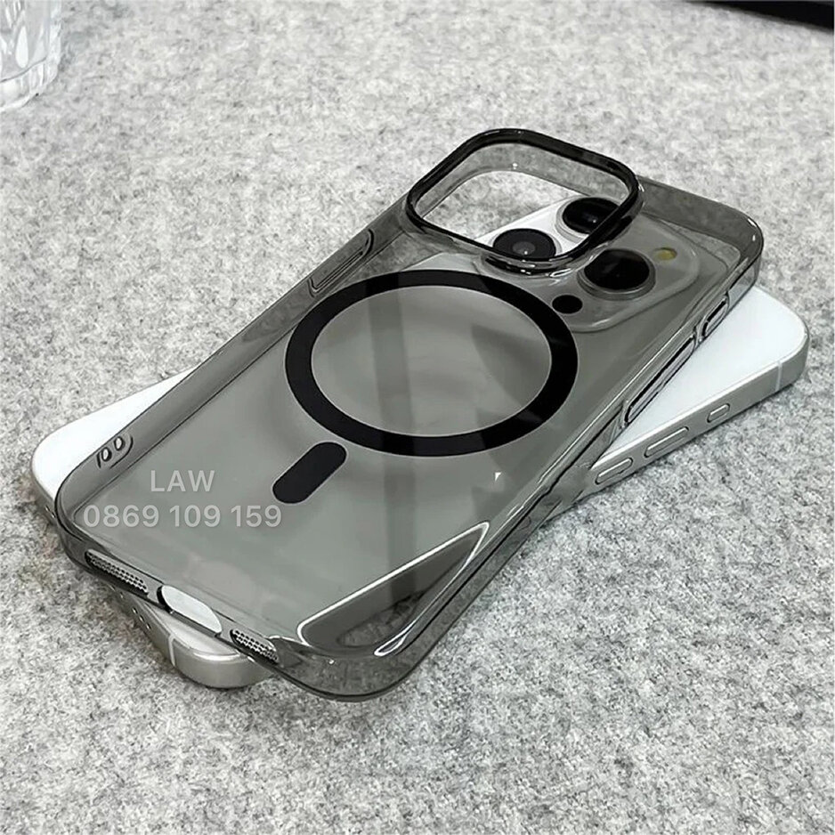 Ốp lưng iphone 12/ 13/ 14 plus/ 15 pro max mỏng chống ố