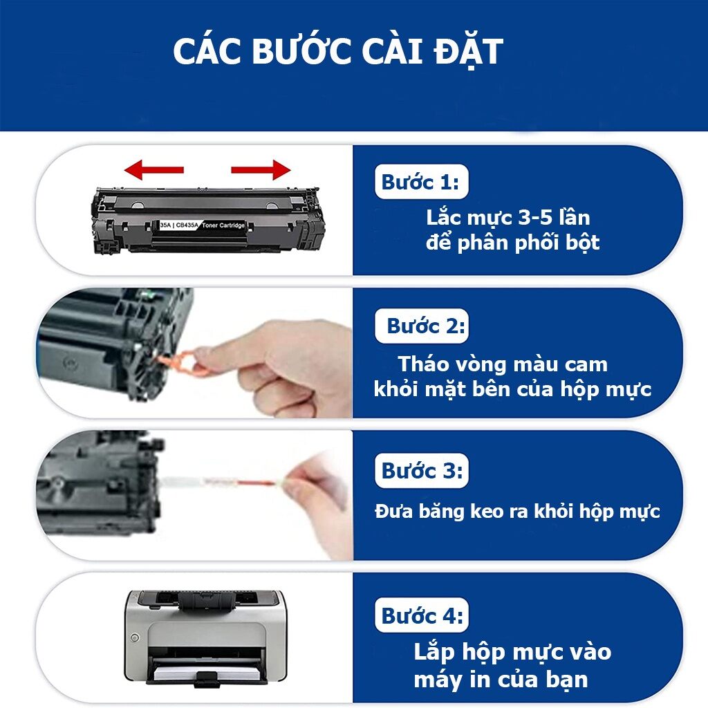 Hộp mực máy in dùng cho máy in HP 1020