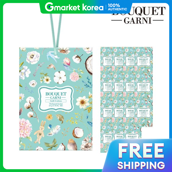 Bouquet Garni | Bouquet Garni Perfume Sachet Soft Cotton Scent m 10g X 16 Pieces - Thương hiệu Bouquet Garni Giá 747,650 Đồng*Miễn phí vận chuyển