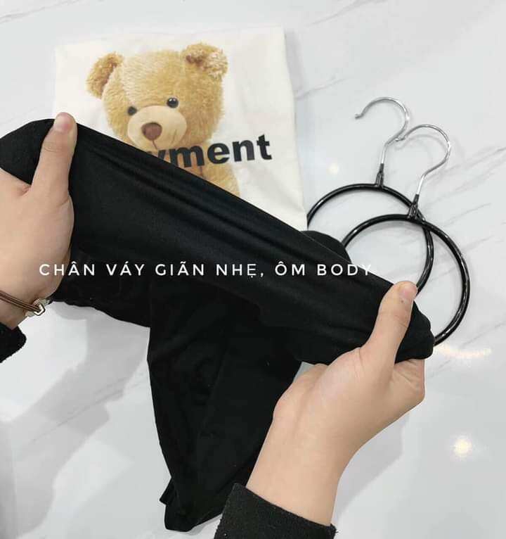 CHÂN VÁY ĐUÔI CÁ THUN MỀM MỊN CỰC ÔM BODY