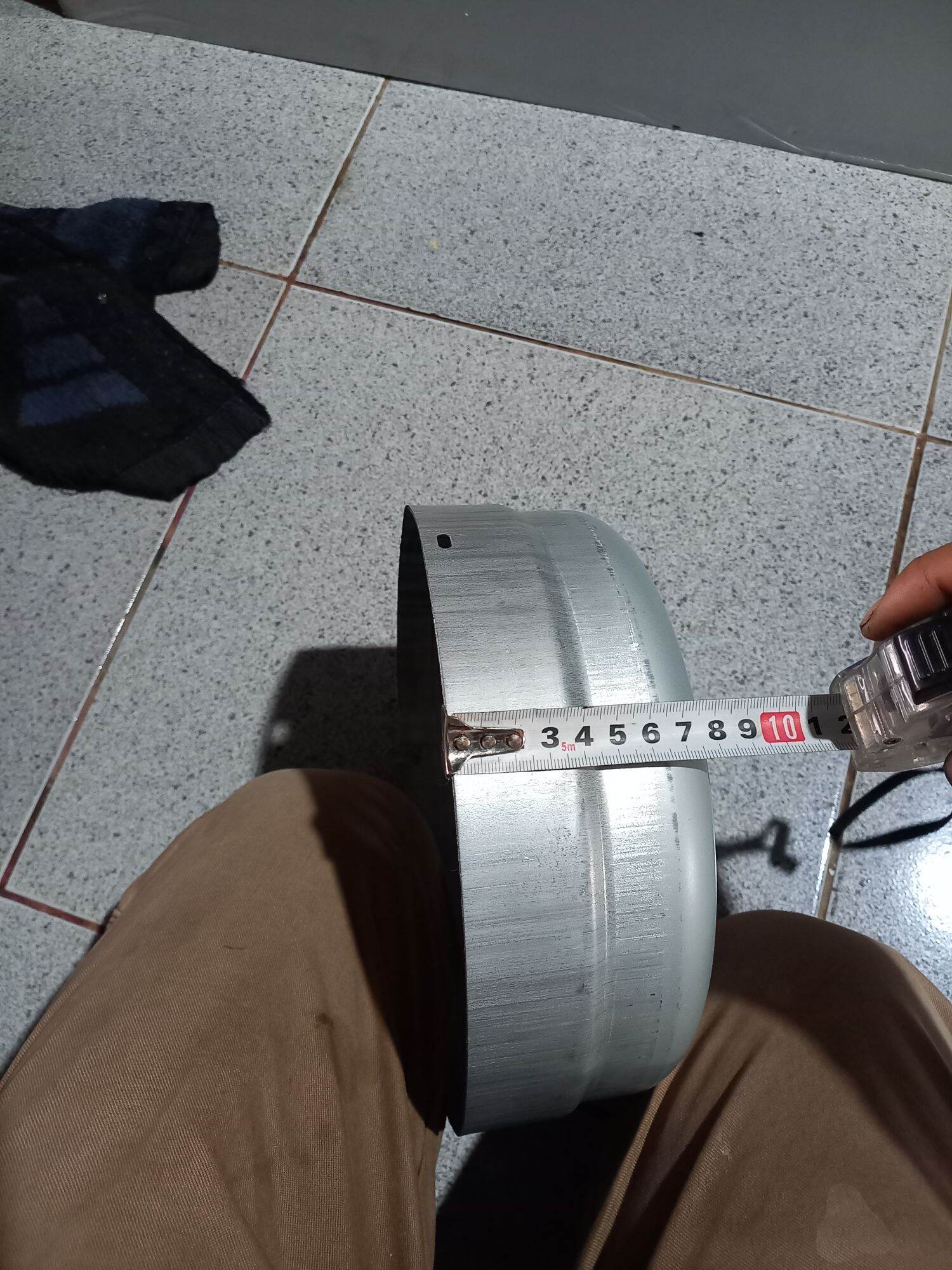 Lòng chụp cánh gió motor, chụp gió motor 23cm. mới 100%
