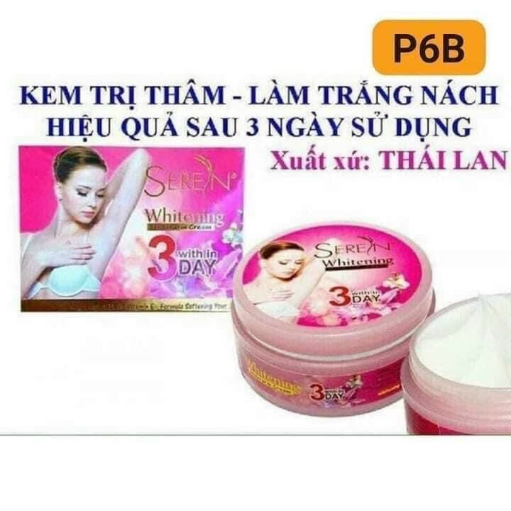 Kem sạch thâm làm trắng nách Seren 3 Day Thái Lan