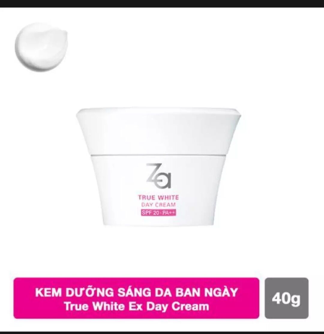 Kem Dưỡng Trắng Da Ban Ngày ZA True White Ex Day Cream 40ml