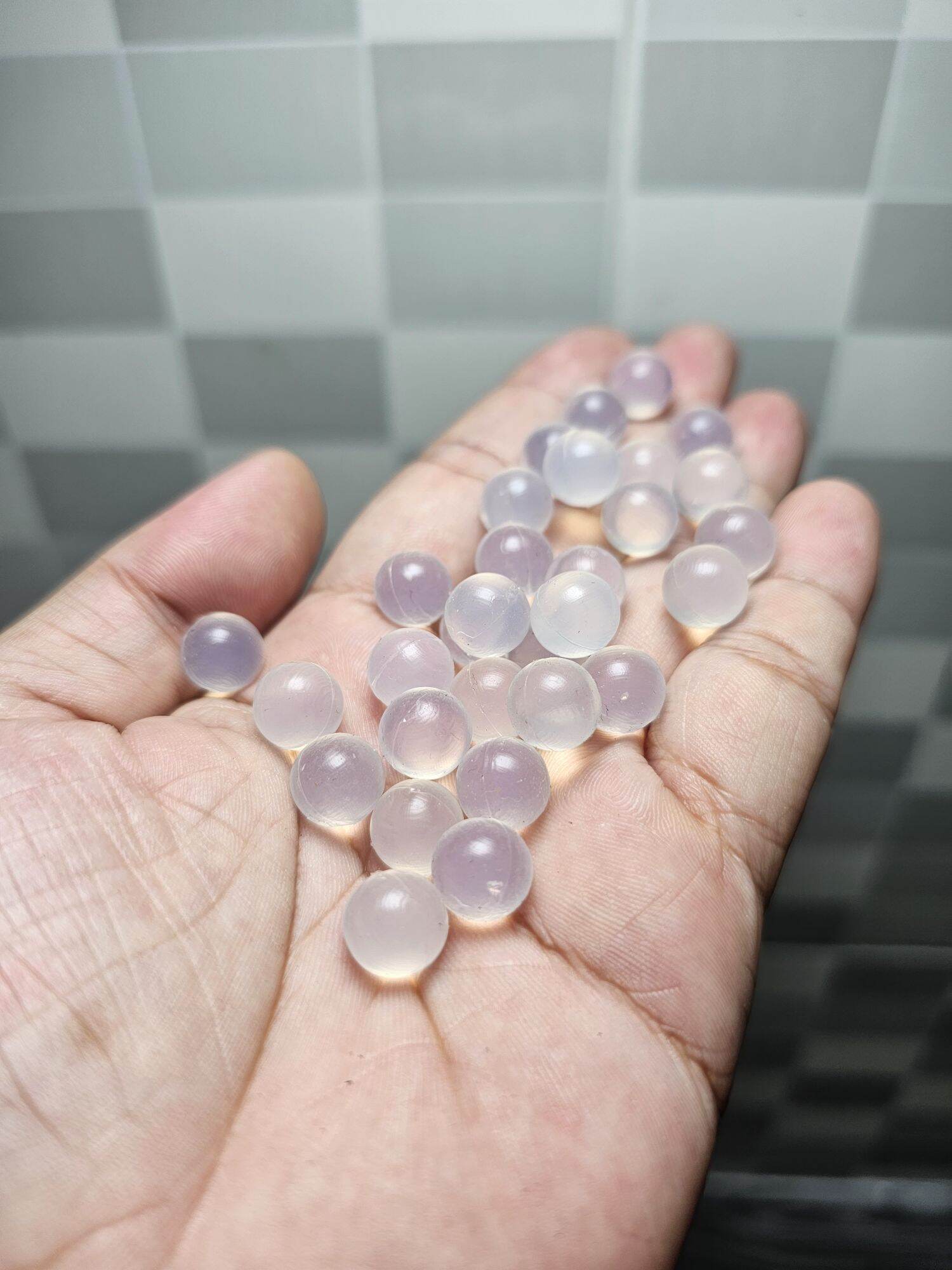 Bi silicon trong Bạch kim trong suốt nhiều size