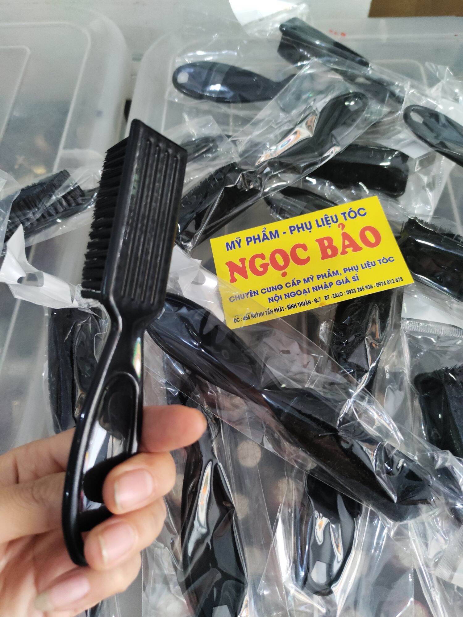 Chổi phủi tóc chuyên fade cho barbershop