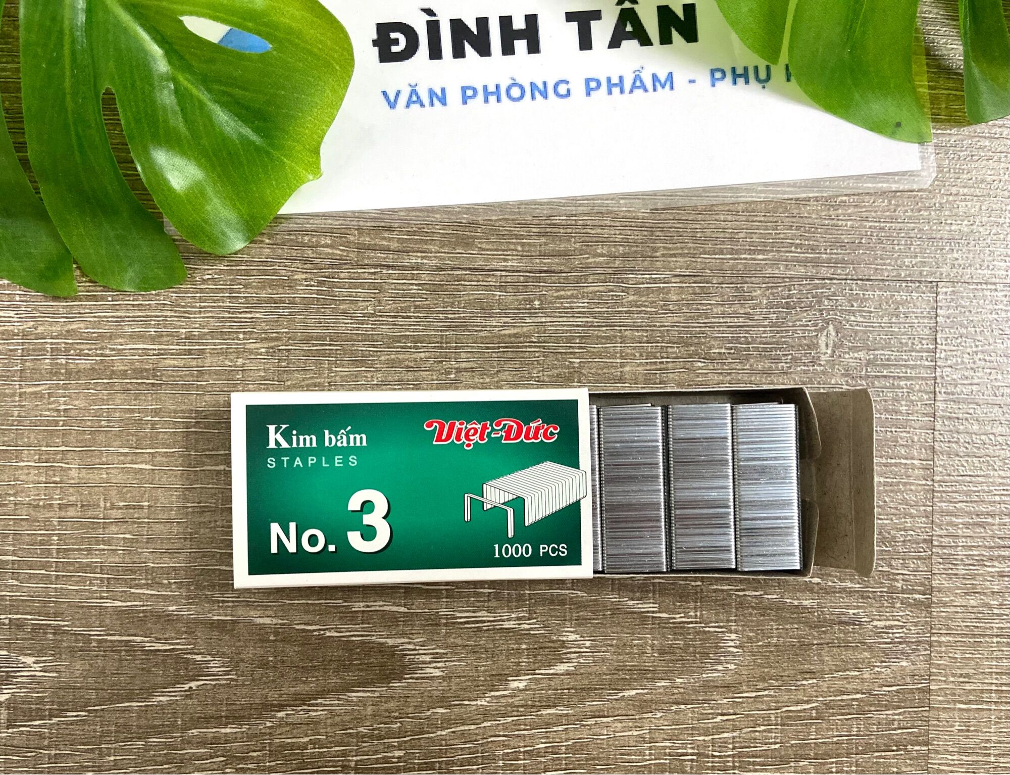 Kim Bấm Số 3 Việt Đức - 1 Hộp Nhỏ