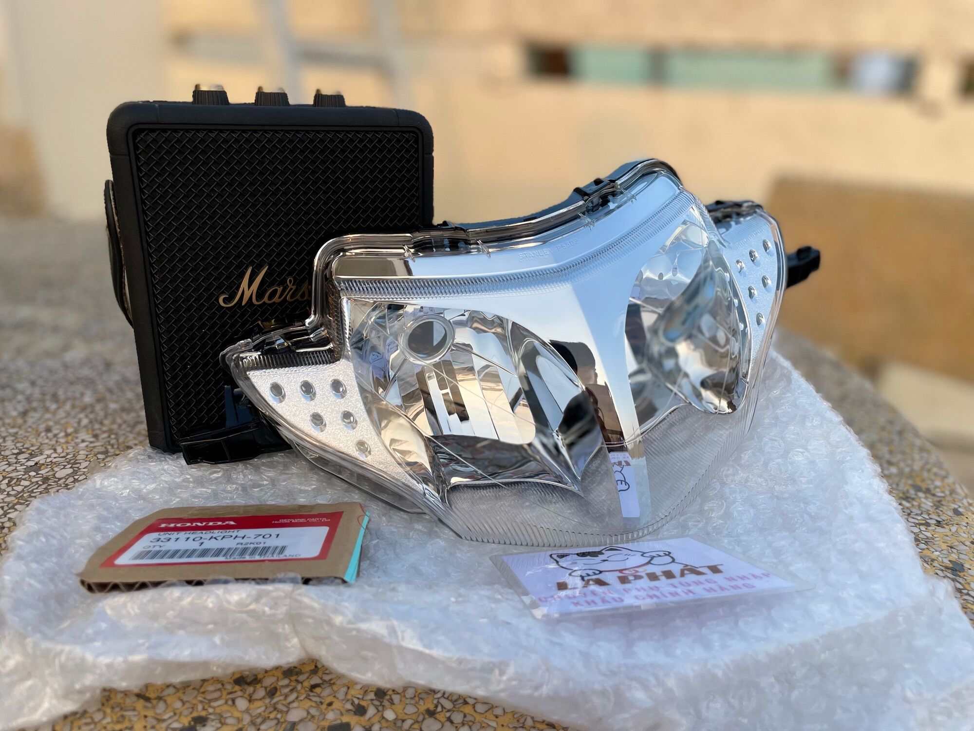 Pha đèn wave 125 chính hãng Honda thái