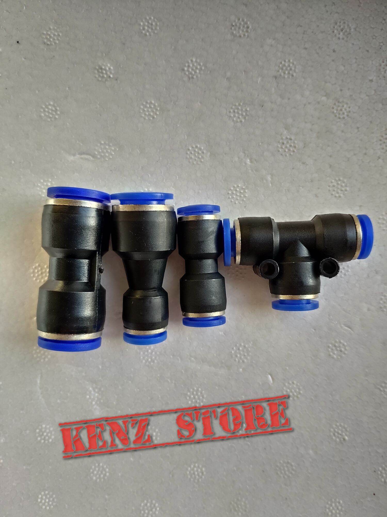 Đầu nối, Cút nối nhanh các loại ống 8mm, 6mm, 10mm và 12mm